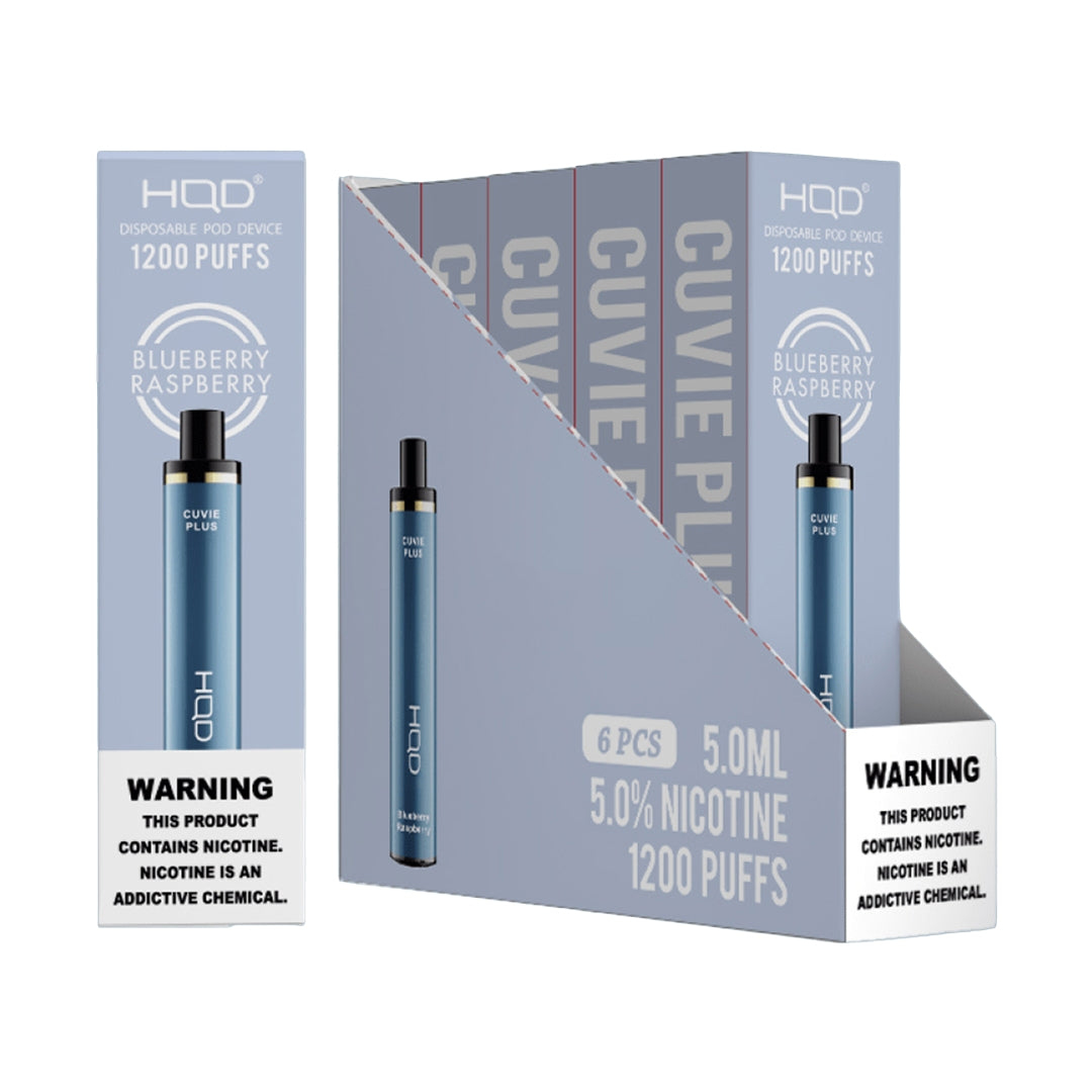 HQD CUVIE PLUS 1200 6CT