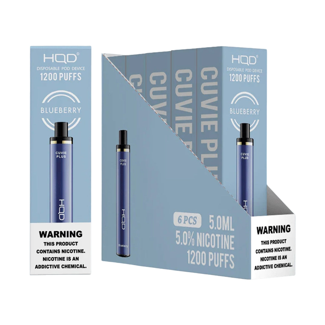 HQD CUVIE PLUS 1200 6CT