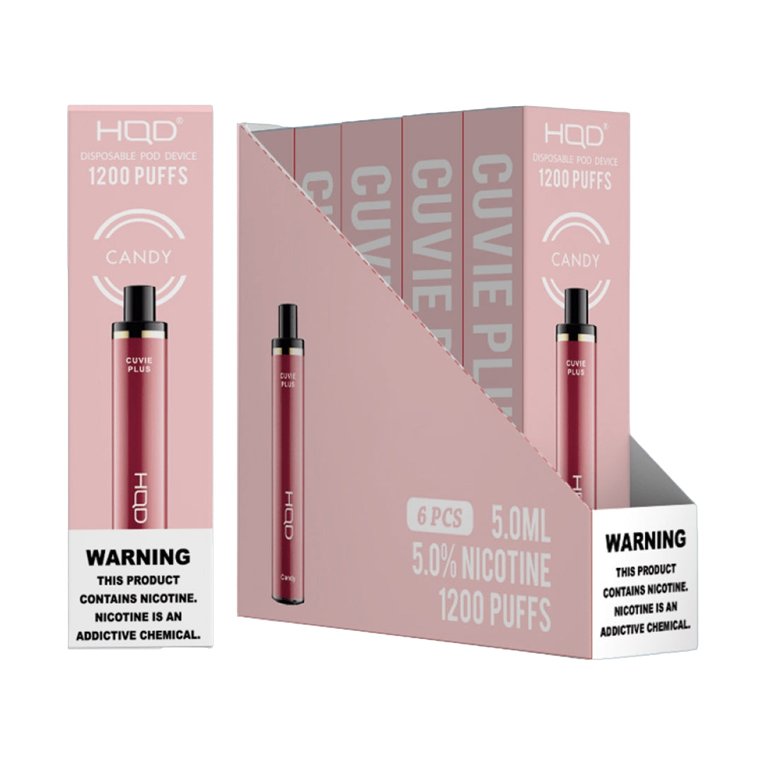 HQD CUVIE PLUS 1200 6CT