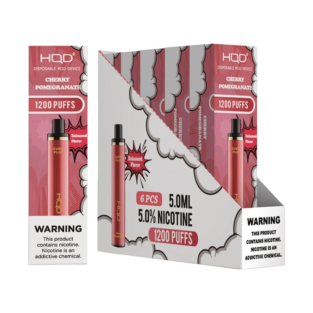 HQD CUVIE PLUS 1200 6CT