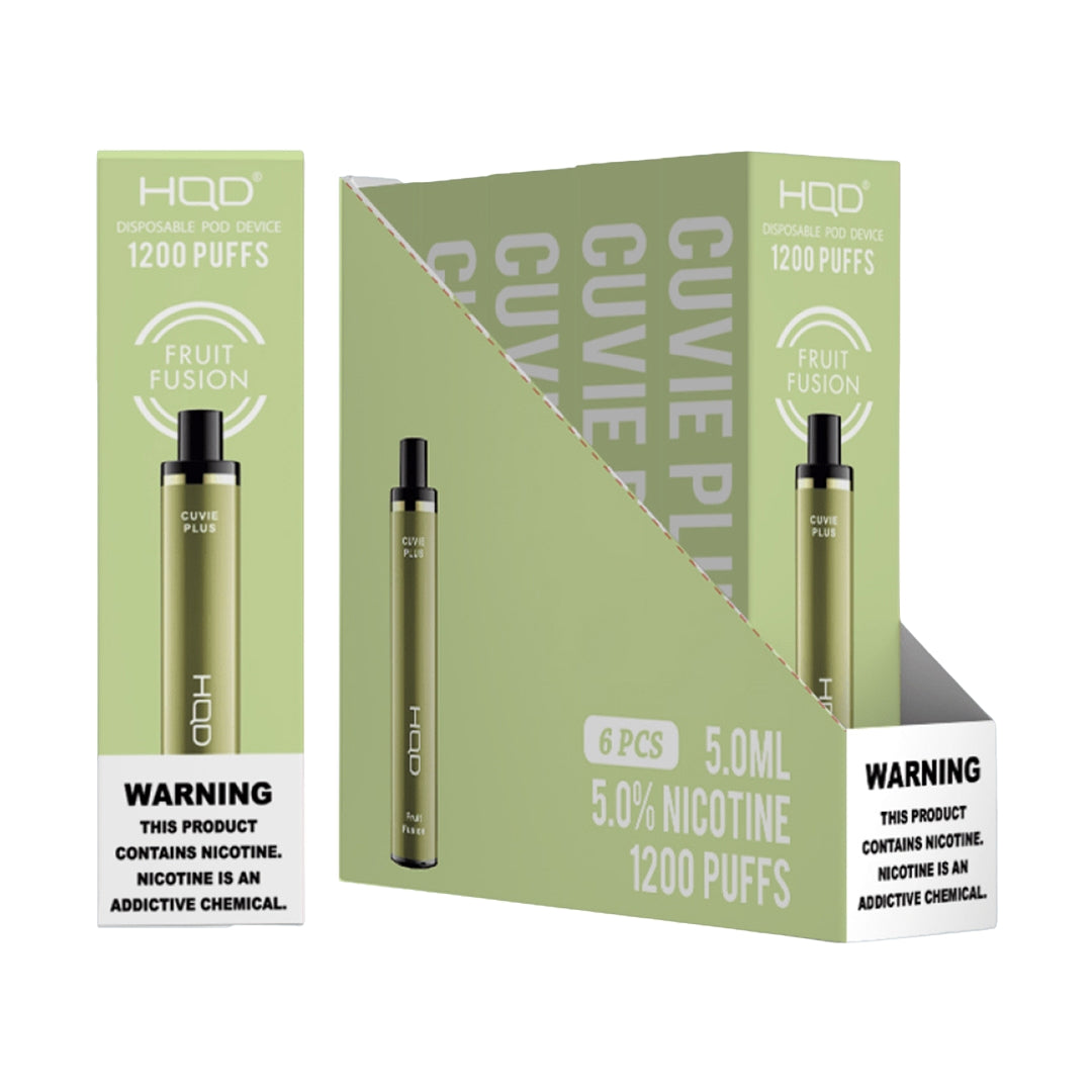HQD CUVIE PLUS 1200 6CT
