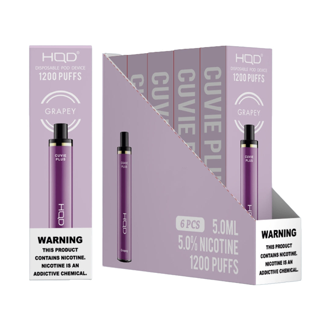 HQD CUVIE PLUS 1200 6CT