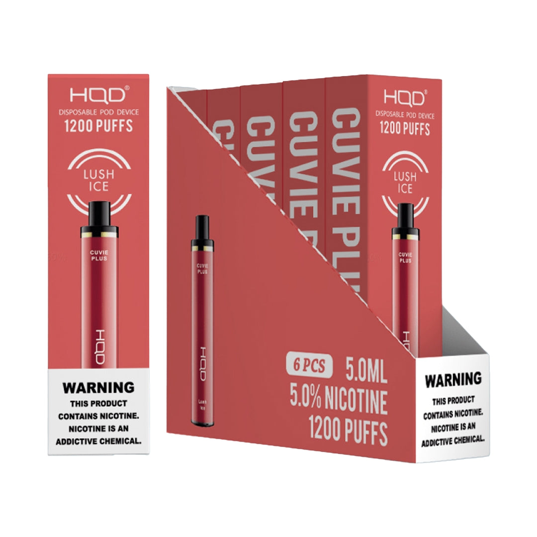 HQD CUVIE PLUS 1200 6CT
