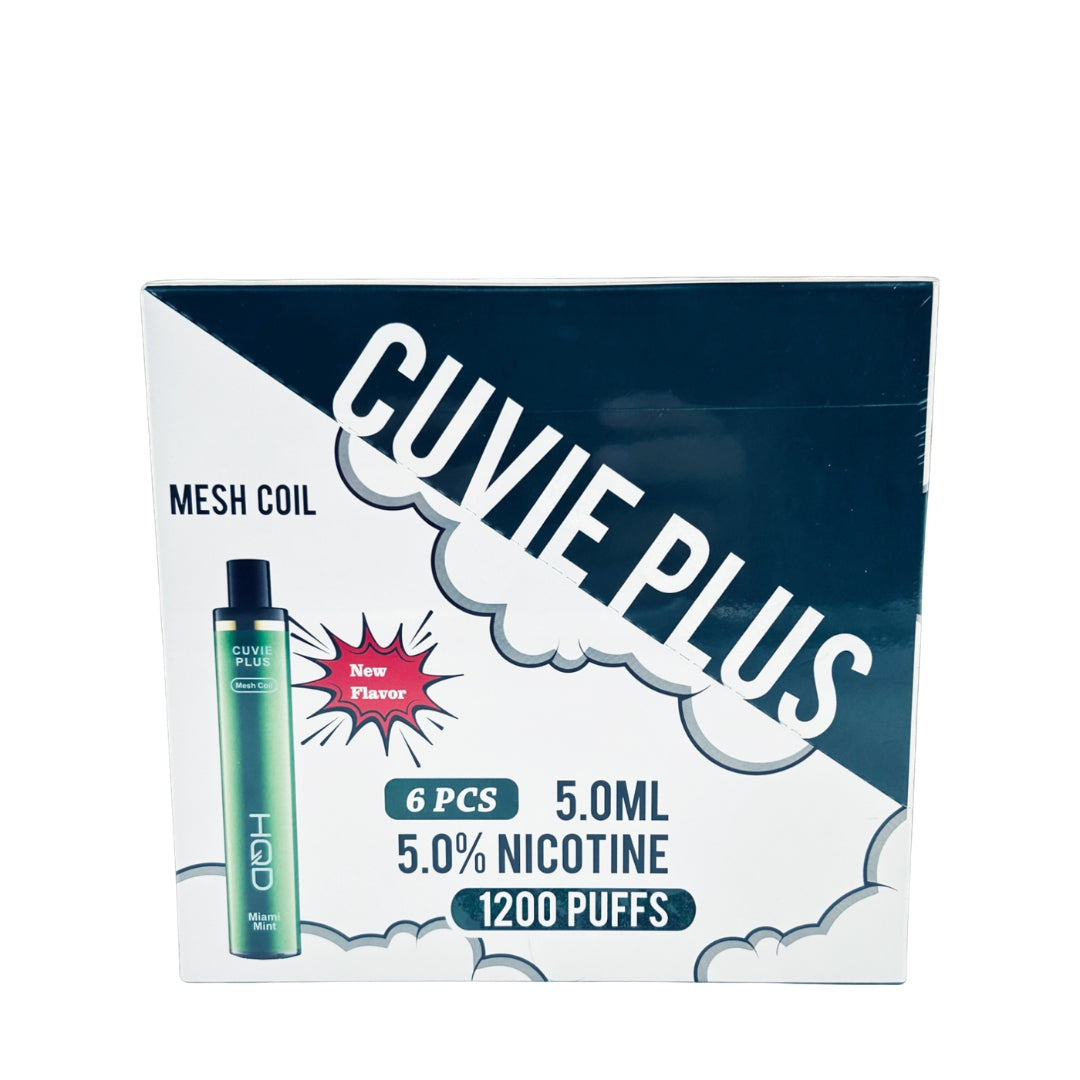 HQD CUVIE PLUS 1200 6CT