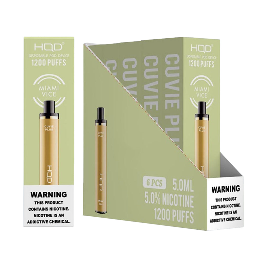 HQD CUVIE PLUS 1200 6CT
