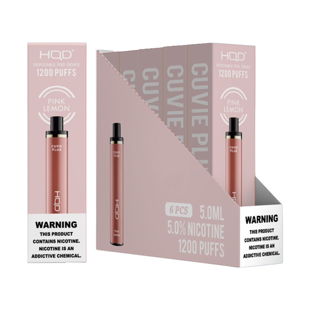 HQD CUVIE PLUS 1200 6CT