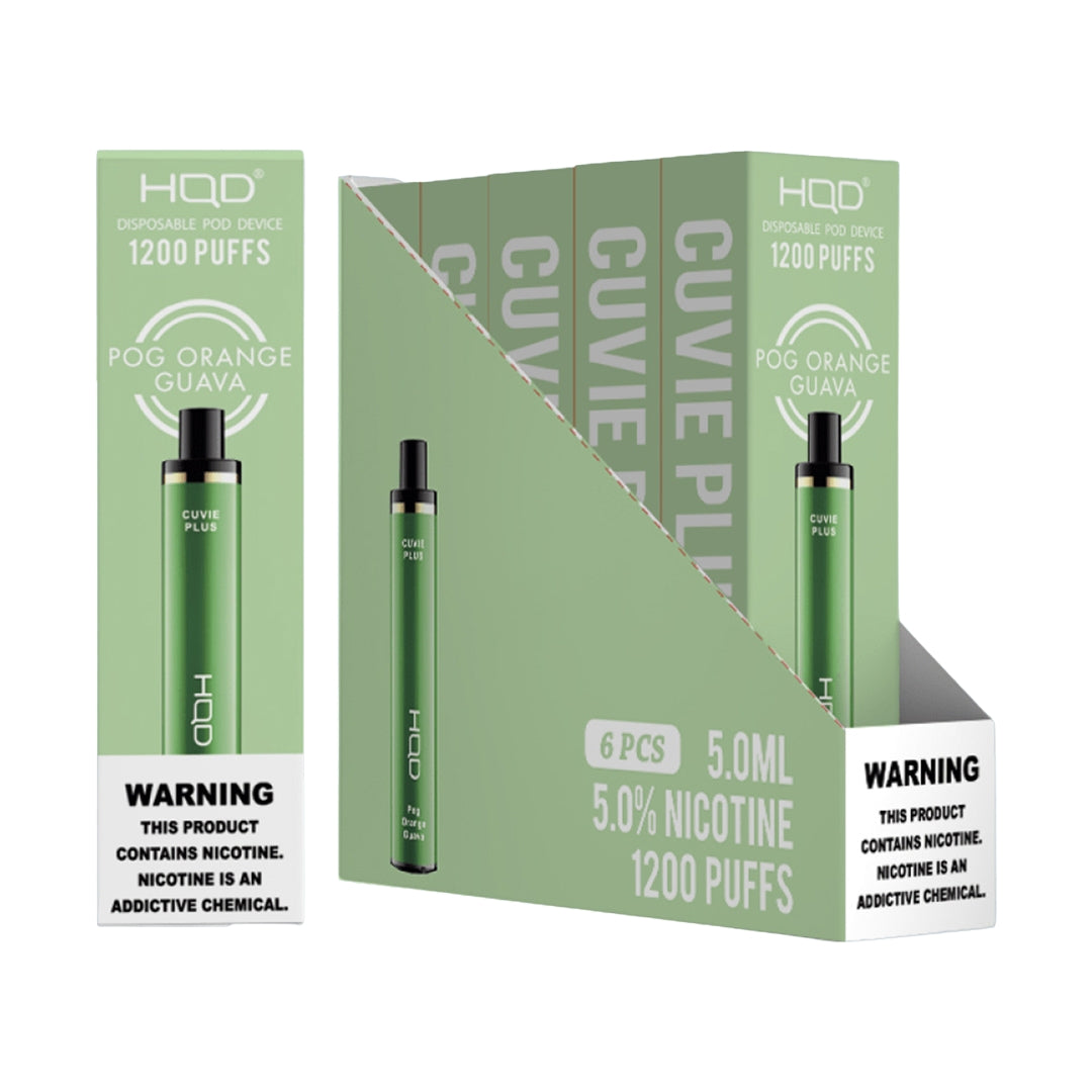 HQD CUVIE PLUS 1200 6CT