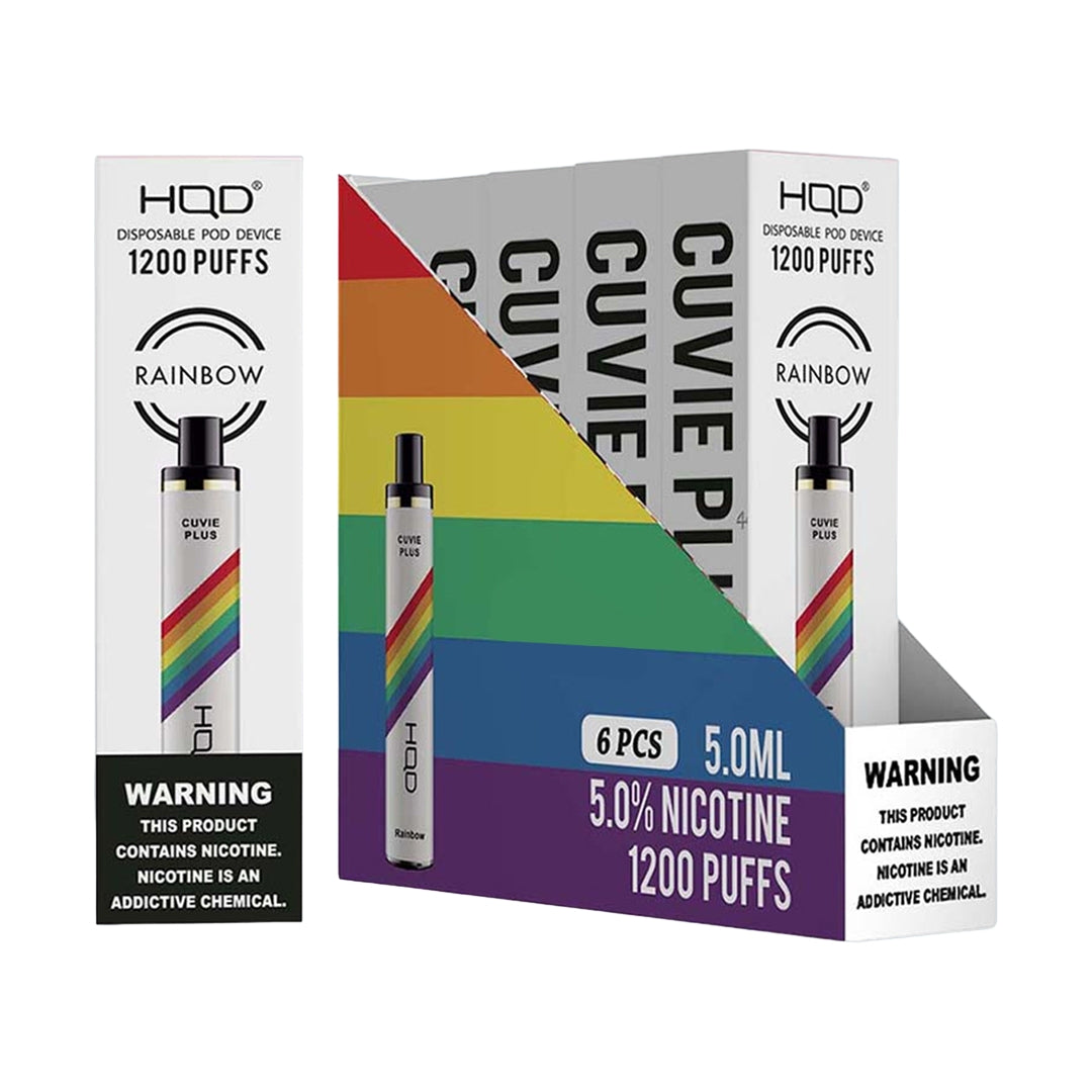 HQD CUVIE PLUS 1200 6CT