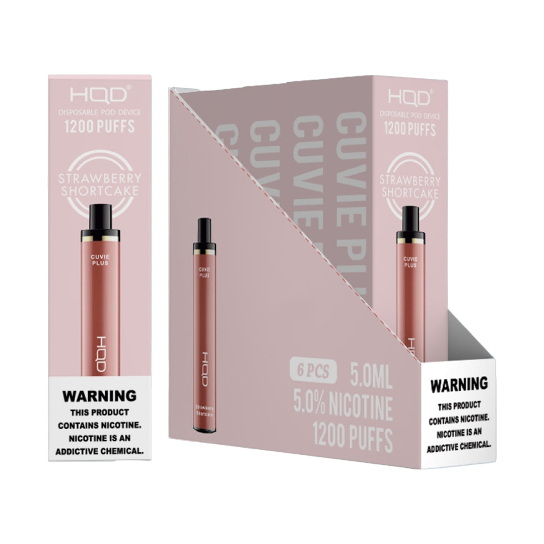 HQD CUVIE PLUS 1200 6CT