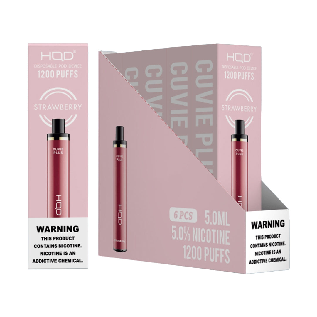 HQD CUVIE PLUS 1200 6CT