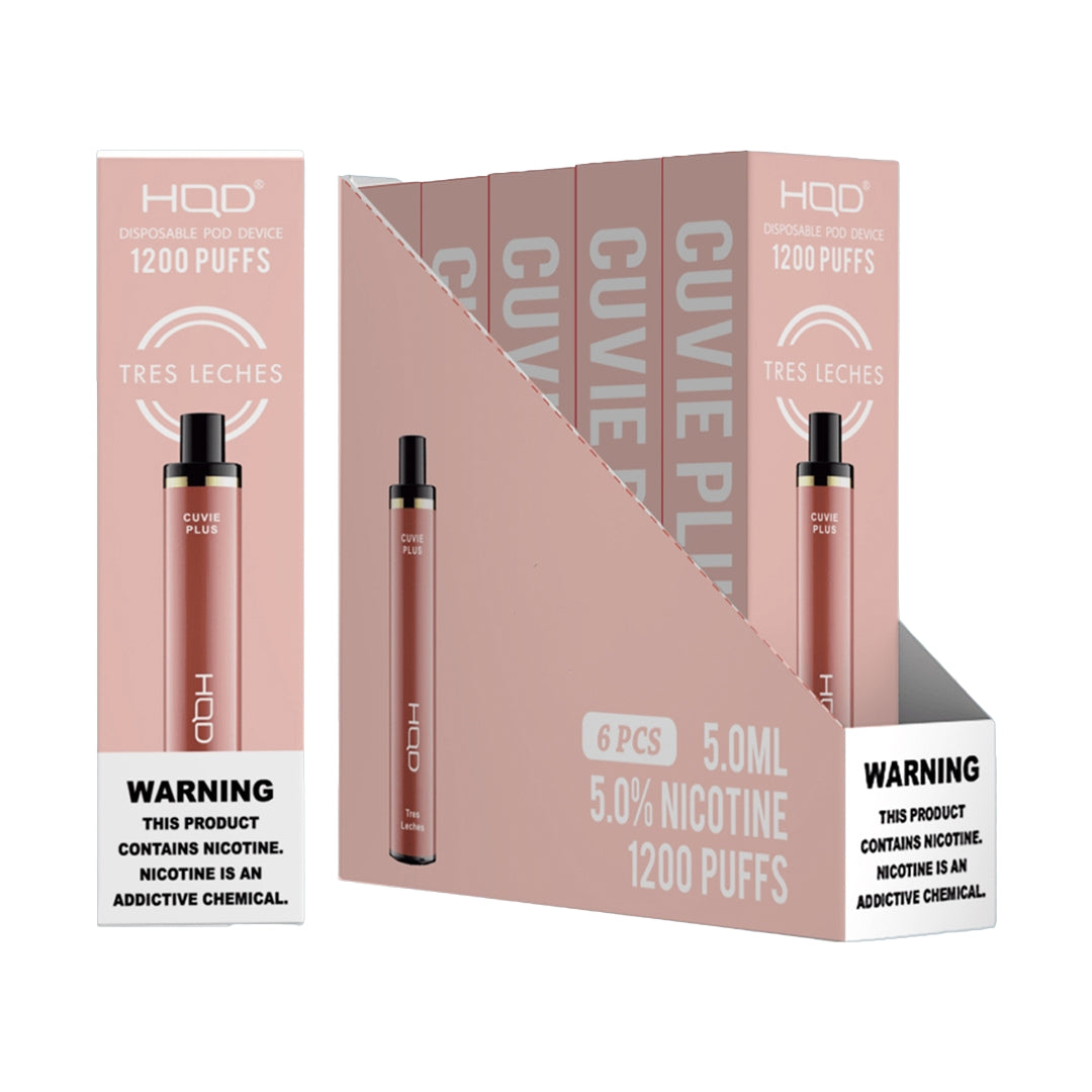HQD CUVIE PLUS 1200 6CT
