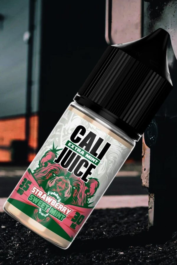 CALI JUICE SALT 30ML EXTRA MINT STRAWBERRY SWEET MINT 50MG