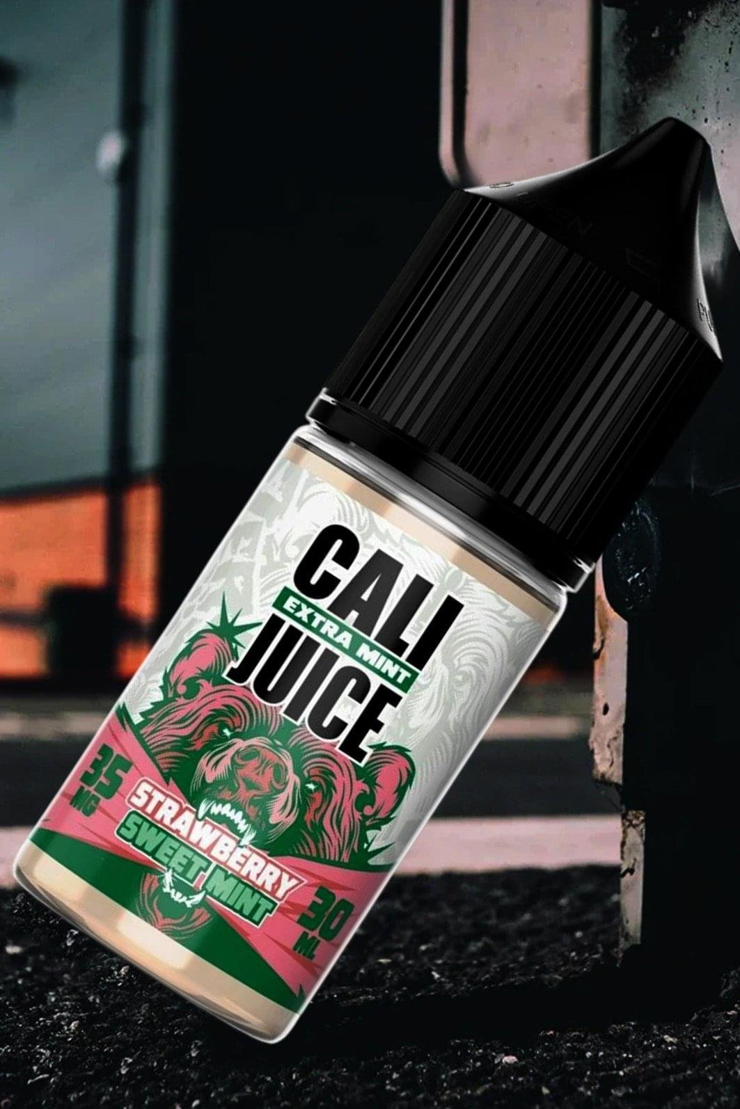 CALI JUICE SALT 30ML EXTRA MINT STRAWBERRY SWEET MINT 50MG
